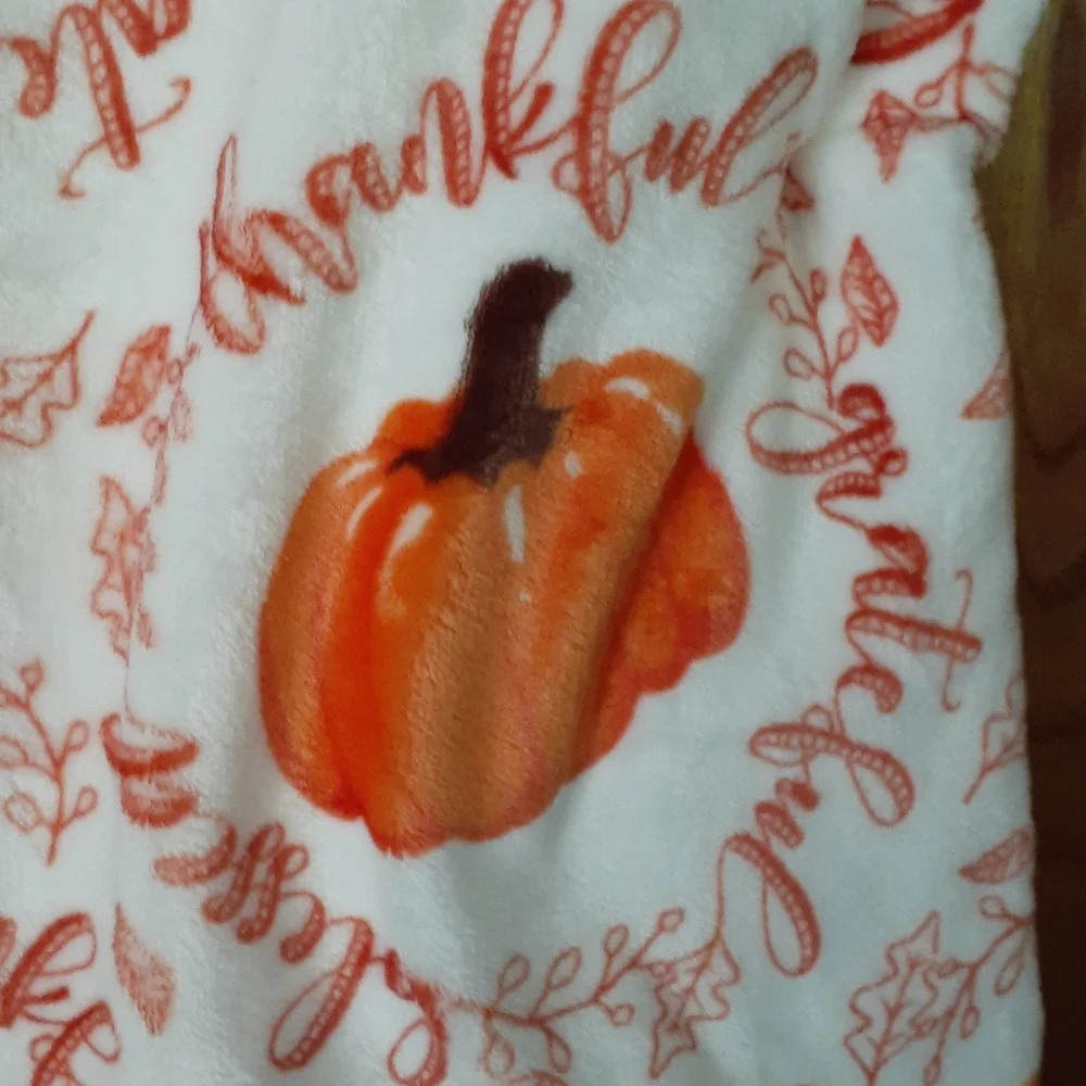 Harvest throw blanket